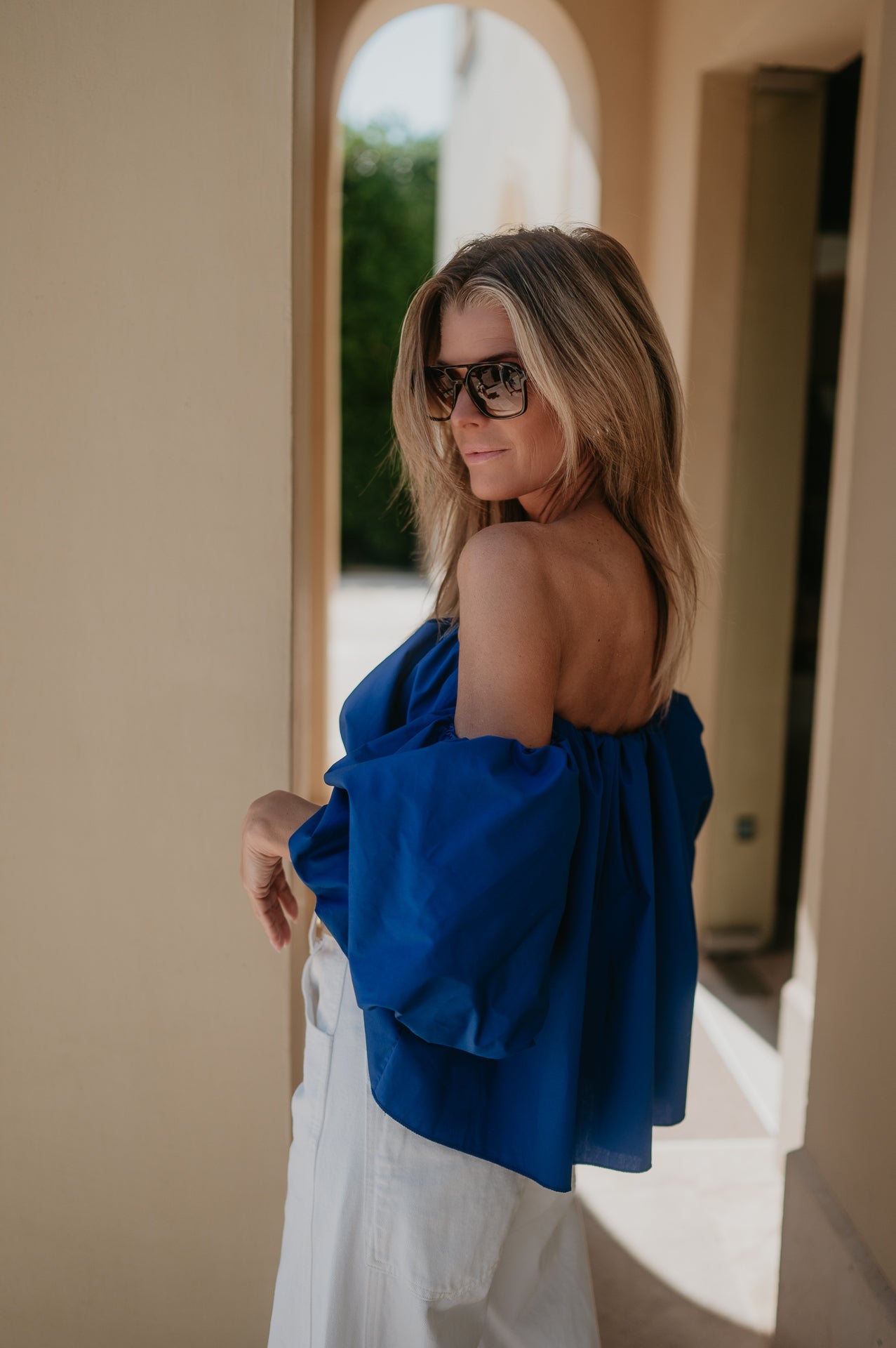 Dedalo blouse I Kobalt Blue - Wild Souls by JV® - Blouses