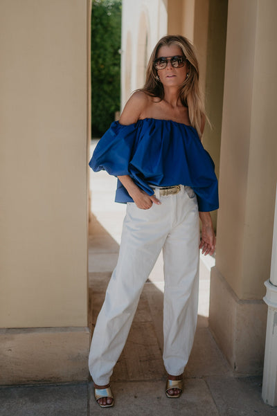 Dedalo blouse I Kobalt Blue - Wild Souls by JV® - Blouses