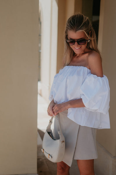 Dedalo blouse I White - Wild Souls by JV® - Blouses