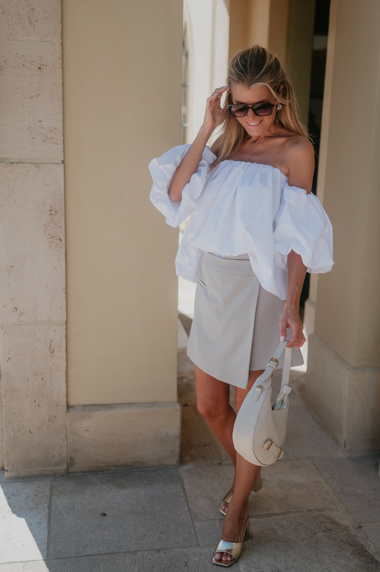 Dedalo blouse I White - Wild Souls by JV® - Blouses