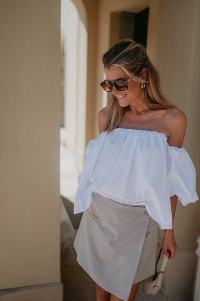 Dedalo blouse I White - Wild Souls by JV® - Blouses