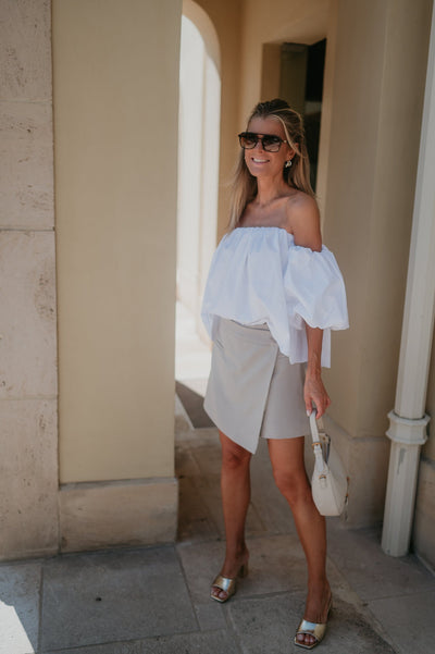 Dedalo blouse I White - Wild Souls by JV® - Blouses