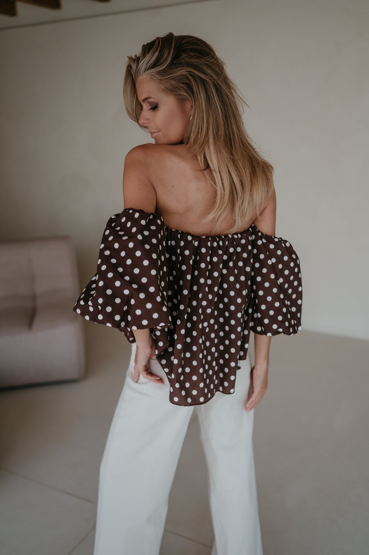 Dedalo top I Chocolate Brown - Wild Souls by JV® - Tops
