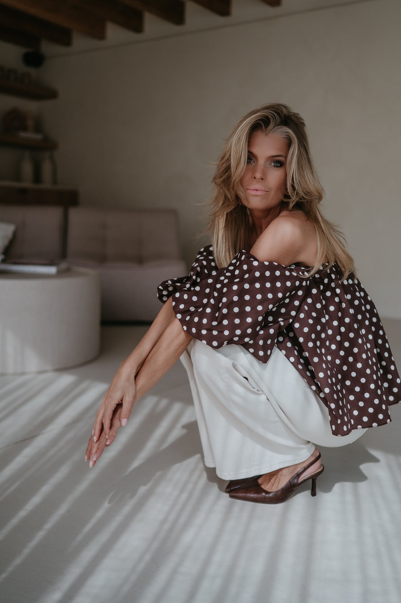 Dedalo top I Chocolate Brown - Wild Souls by JV® - Tops