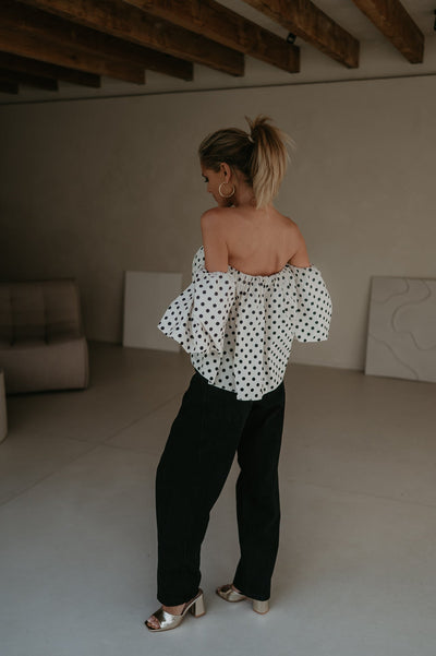 Dedalo top I Ecru - Wild Souls by JV® - Tops
