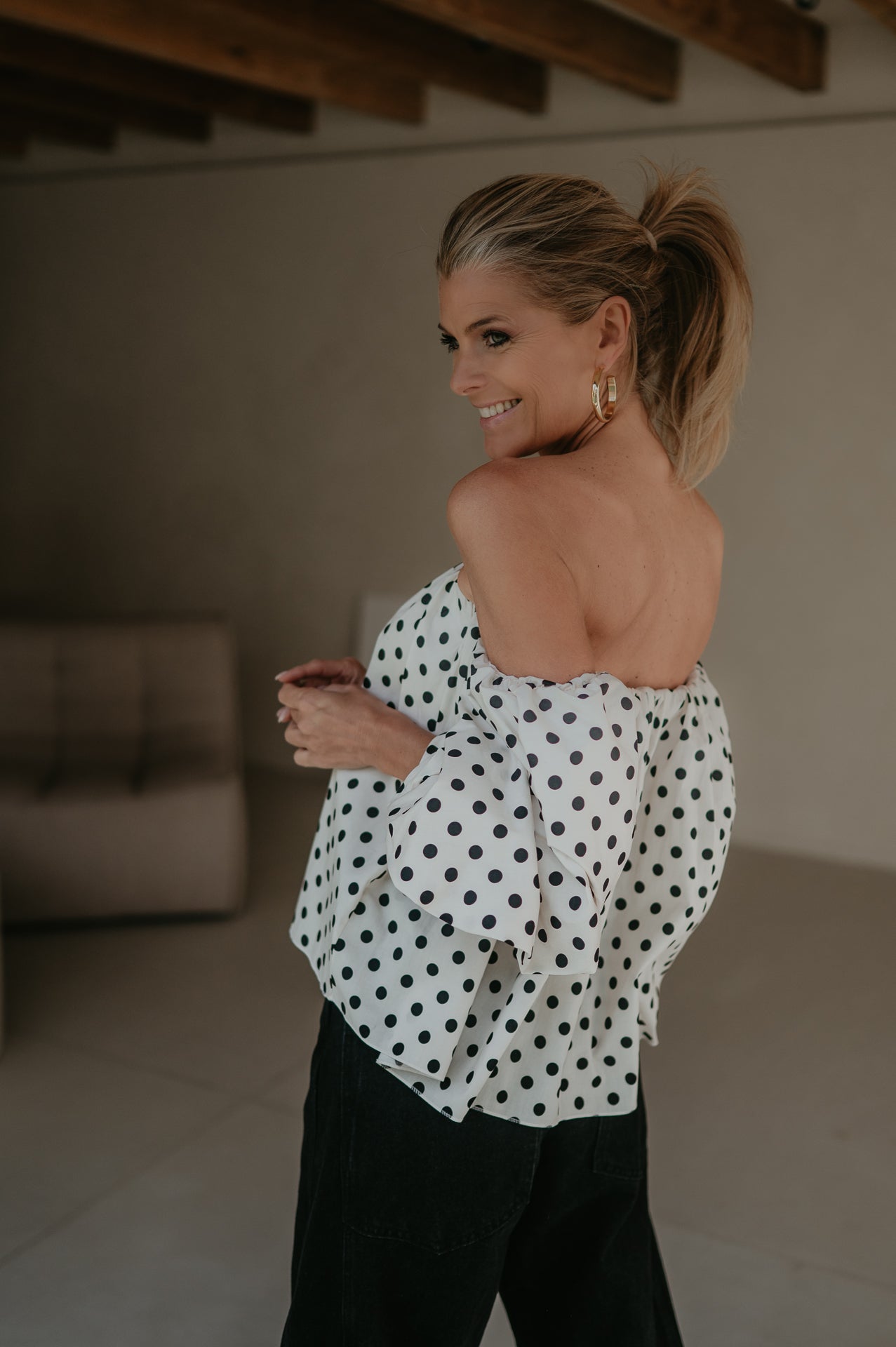 Dedalo top I Ecru - Wild Souls by JV® - Tops