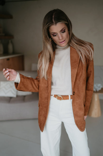 Dedica blazer I Camel - Wild Souls by JV® - Blazers