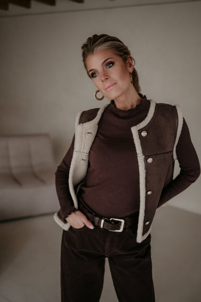 Delirio gilet I Brown - Wild Souls by JV® - Gilets