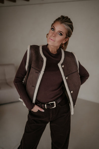 Delirio gilet I Brown - Wild Souls by JV® - Gilets