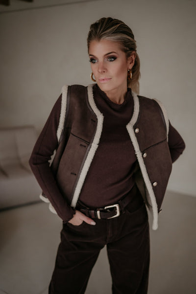 Delirio gilet I Brown - Wild Souls by JV® - Gilets