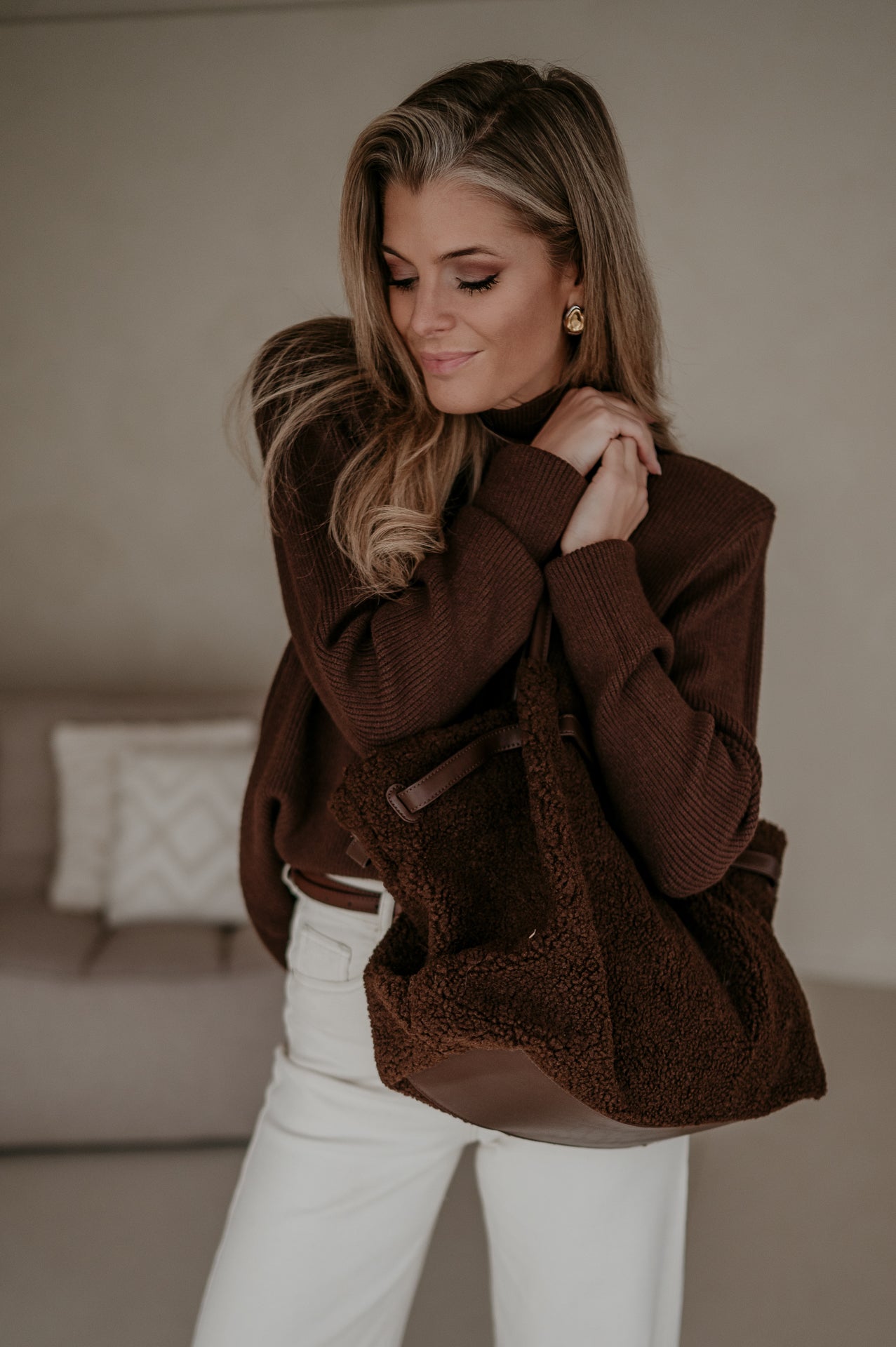 Derine handbag I Brown - Wild Souls by JV® - 
