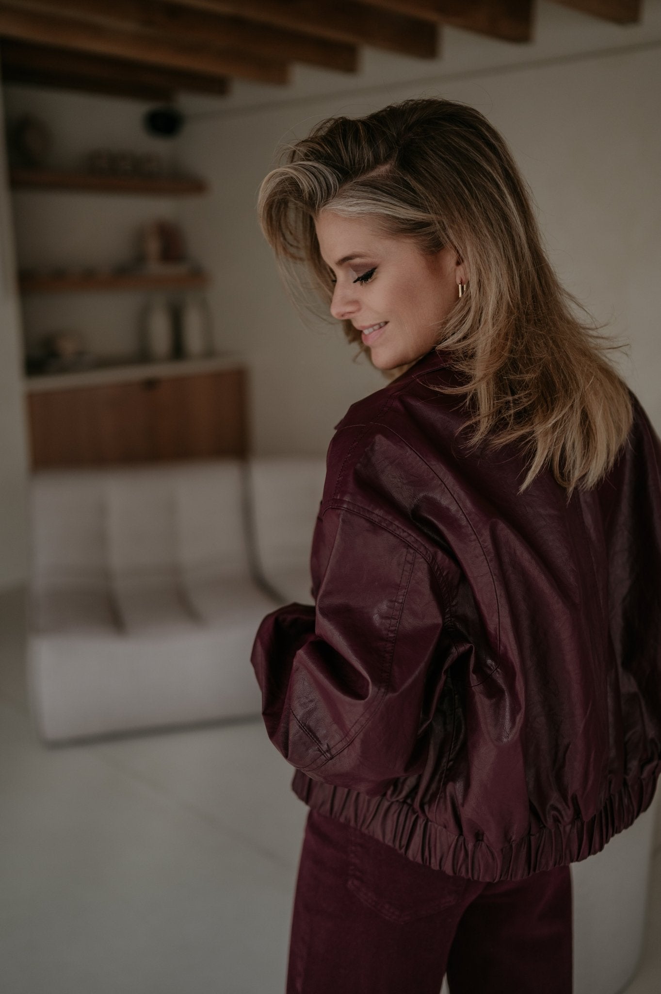 Desola jacket I Burgundy - Wild Souls by JV® - Jackets