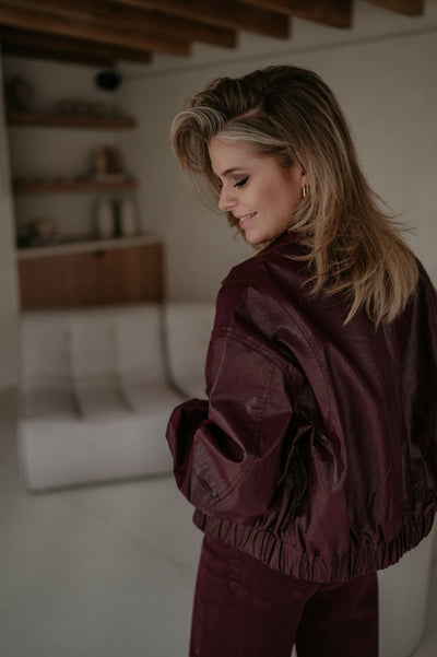 Desola jacket I Burgundy - Wild Souls by JV® - Jackets