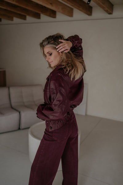 Desola jacket I Burgundy - Wild Souls by JV® - Jackets