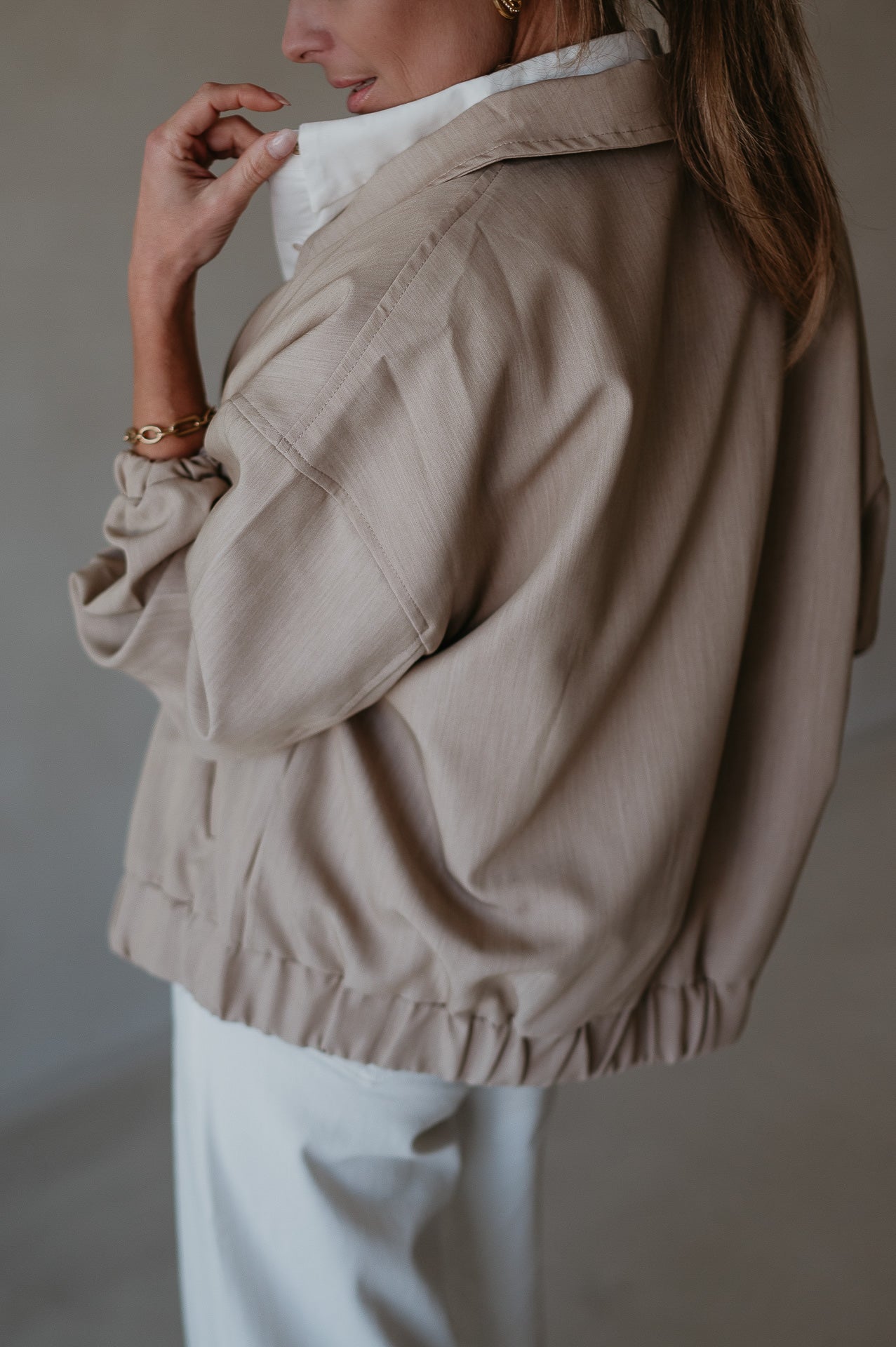 Dettagli jacket I Beige - Wild Souls by JV® - Jackets