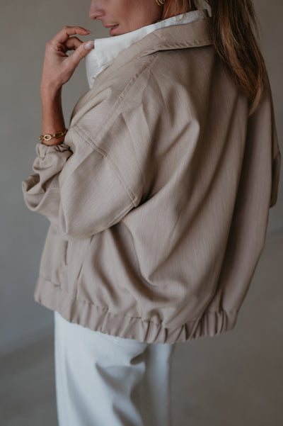 Dettagli jacket I Beige - Wild Souls by JV® - Jackets