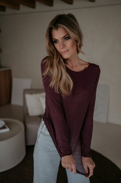 Dide top I Bordeaux - Wild Souls by JV® - 