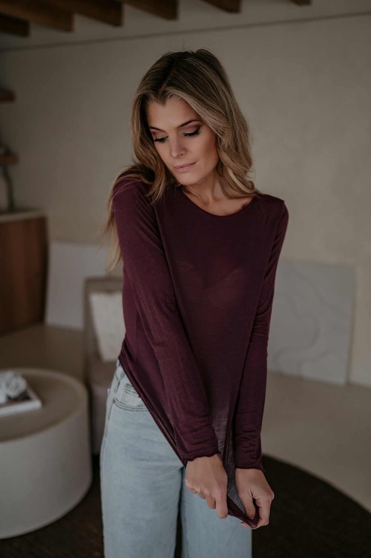 Dide top I Bordeaux - Wild Souls by JV® - 