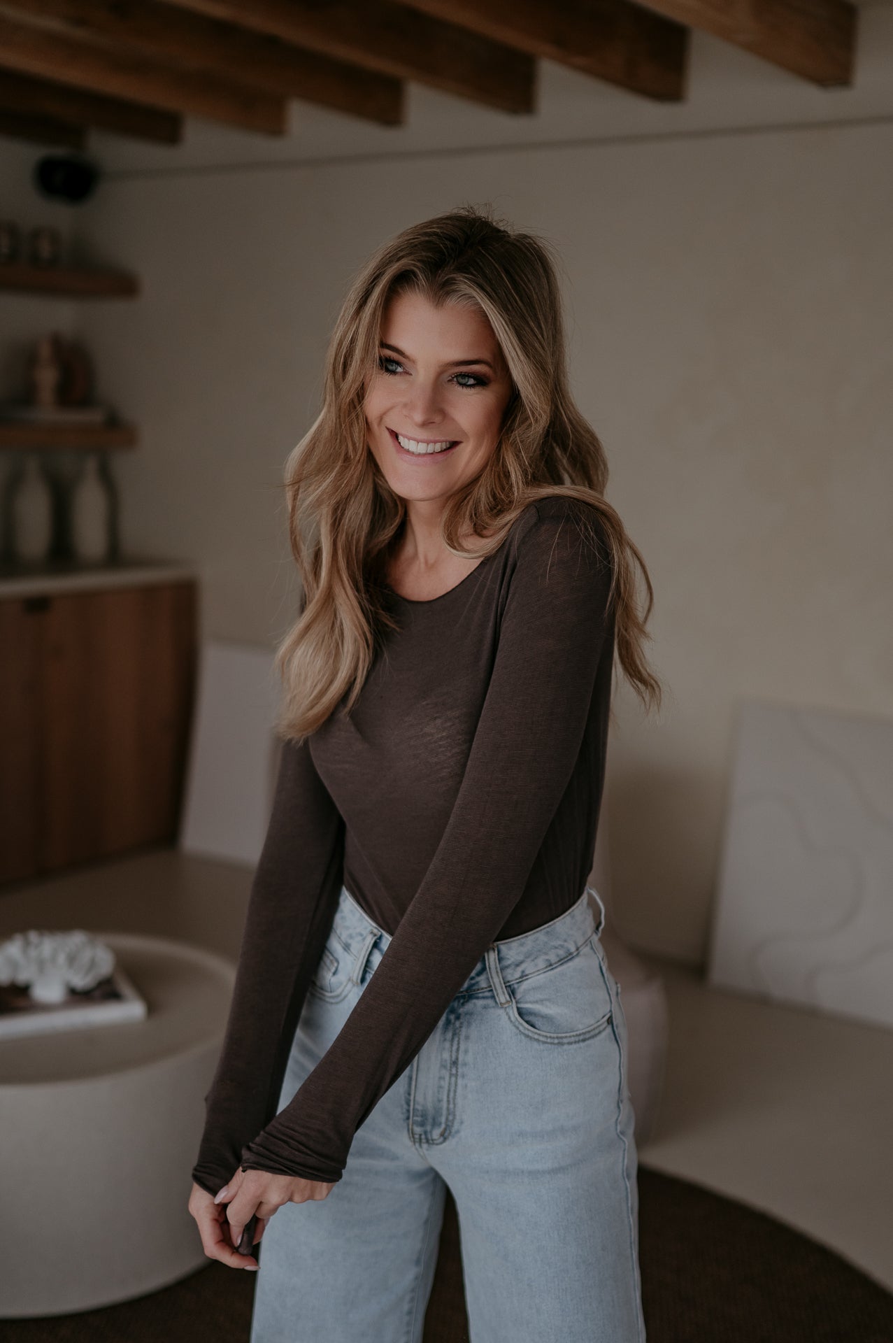 Dide top I Chocolate Brown - Wild Souls by JV® - 