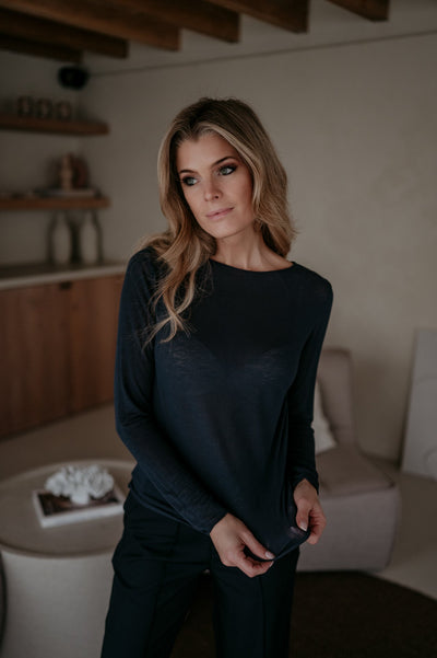 Dide top I Navy Blue - Wild Souls by JV® - 