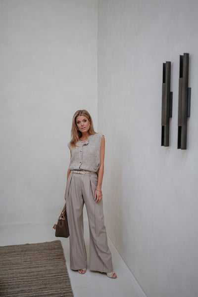 Digitare gilet I Taupe - Wild Souls by JV® - Gilets