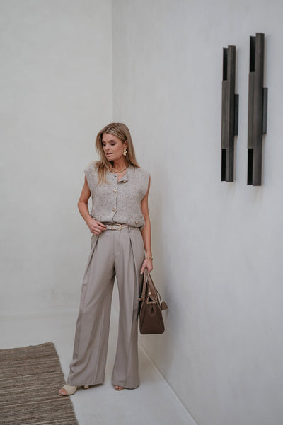 Digitare gilet I Taupe - Wild Souls by JV® - Gilets