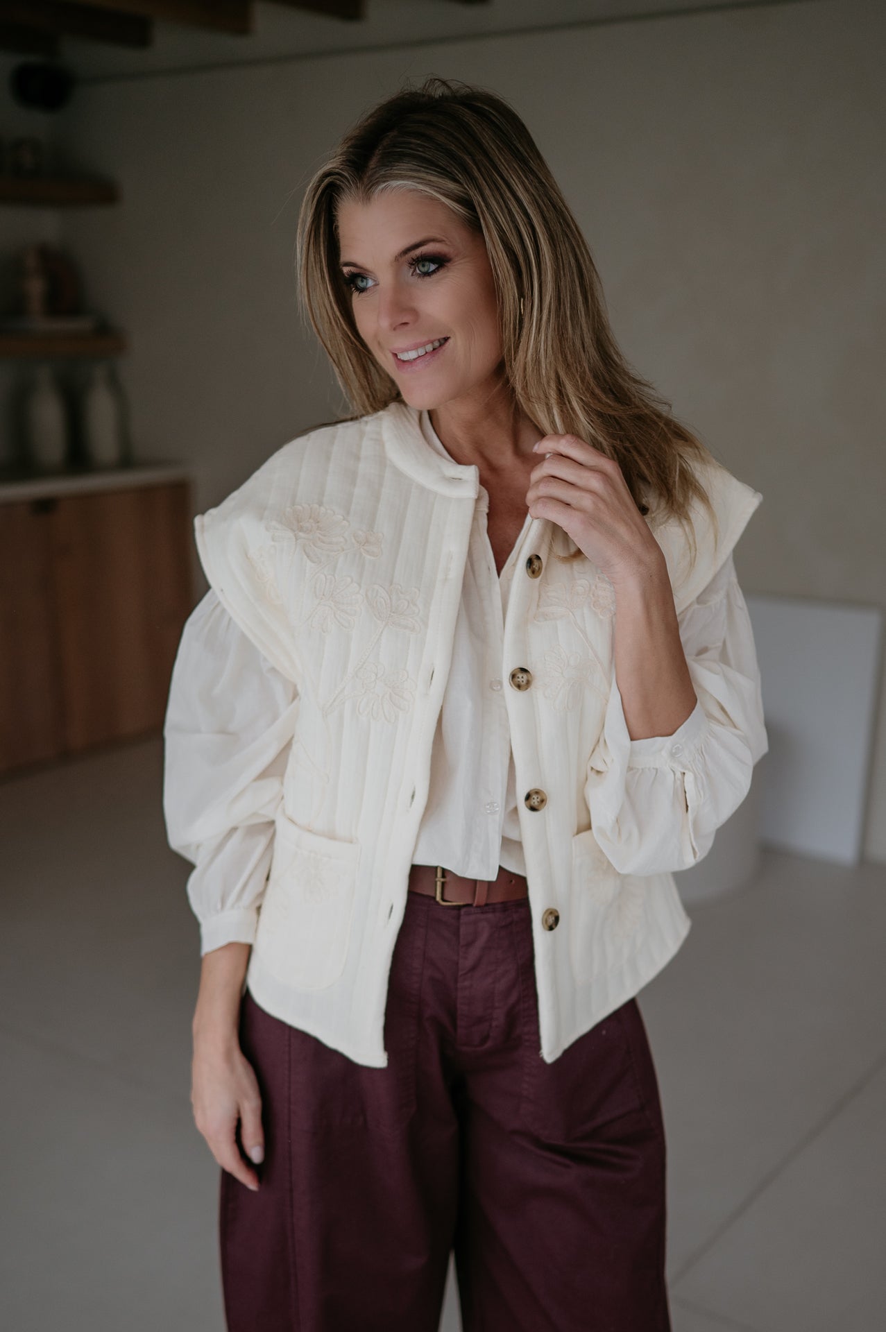 Digrado gilet I Ecru - Wild Souls by JV® - Gilets