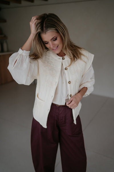 Digrado gilet I Ecru - Wild Souls by JV® - Gilets