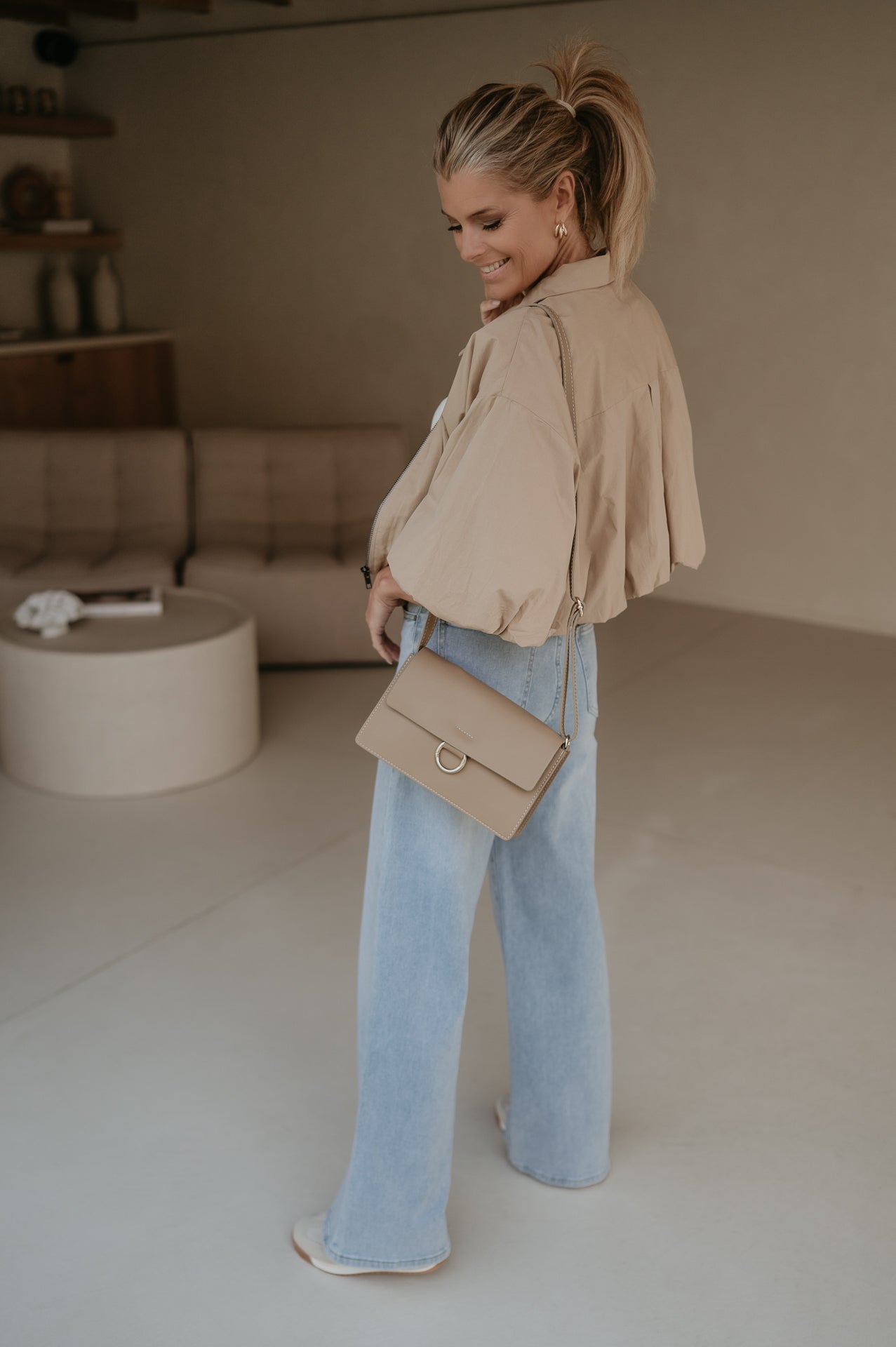 Diletto jacket I Beige - Wild Souls by JV® - Blouses