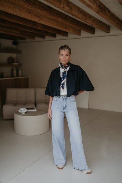 Diletto jacket I Blue - Wild Souls by JV® - Blouses