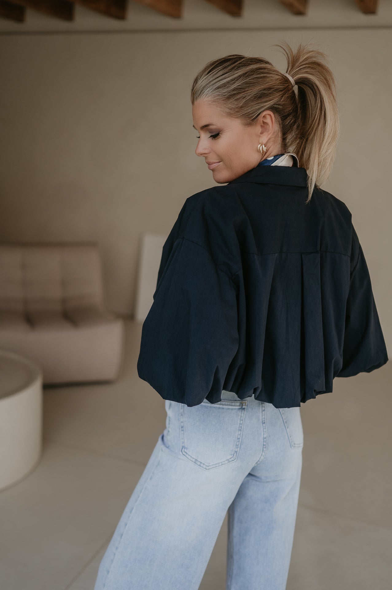 Diletto jacket I Blue - Wild Souls by JV® - Blouses