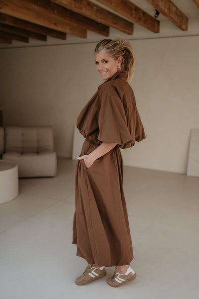 Diletto jacket I Chocolate Brown - Wild Souls by JV® - Blouses