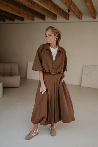 Diletto skirt I Chocolate Brown - Wild Souls by JV® - Skirts