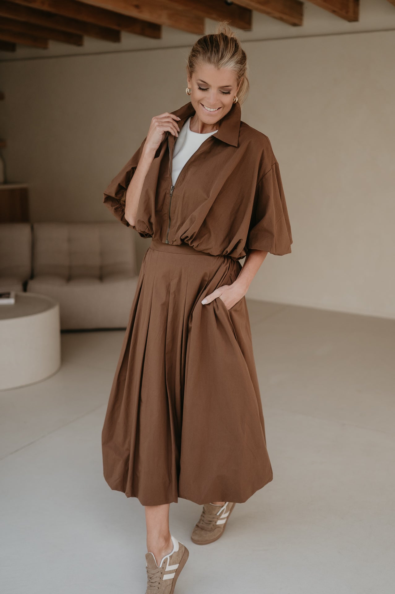Diletto skirt I Chocolate Brown - Wild Souls by JV® - Skirts
