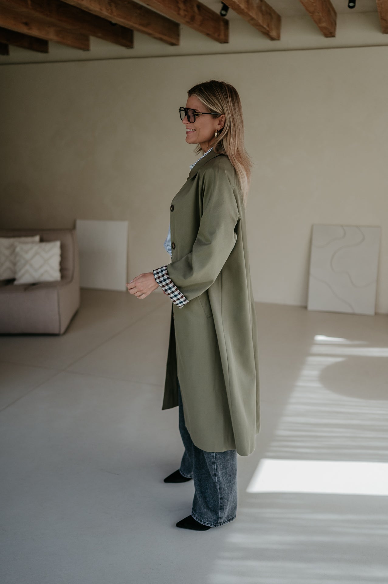 Diluvio coat I Khaki - Wild Souls by JV® - Coats