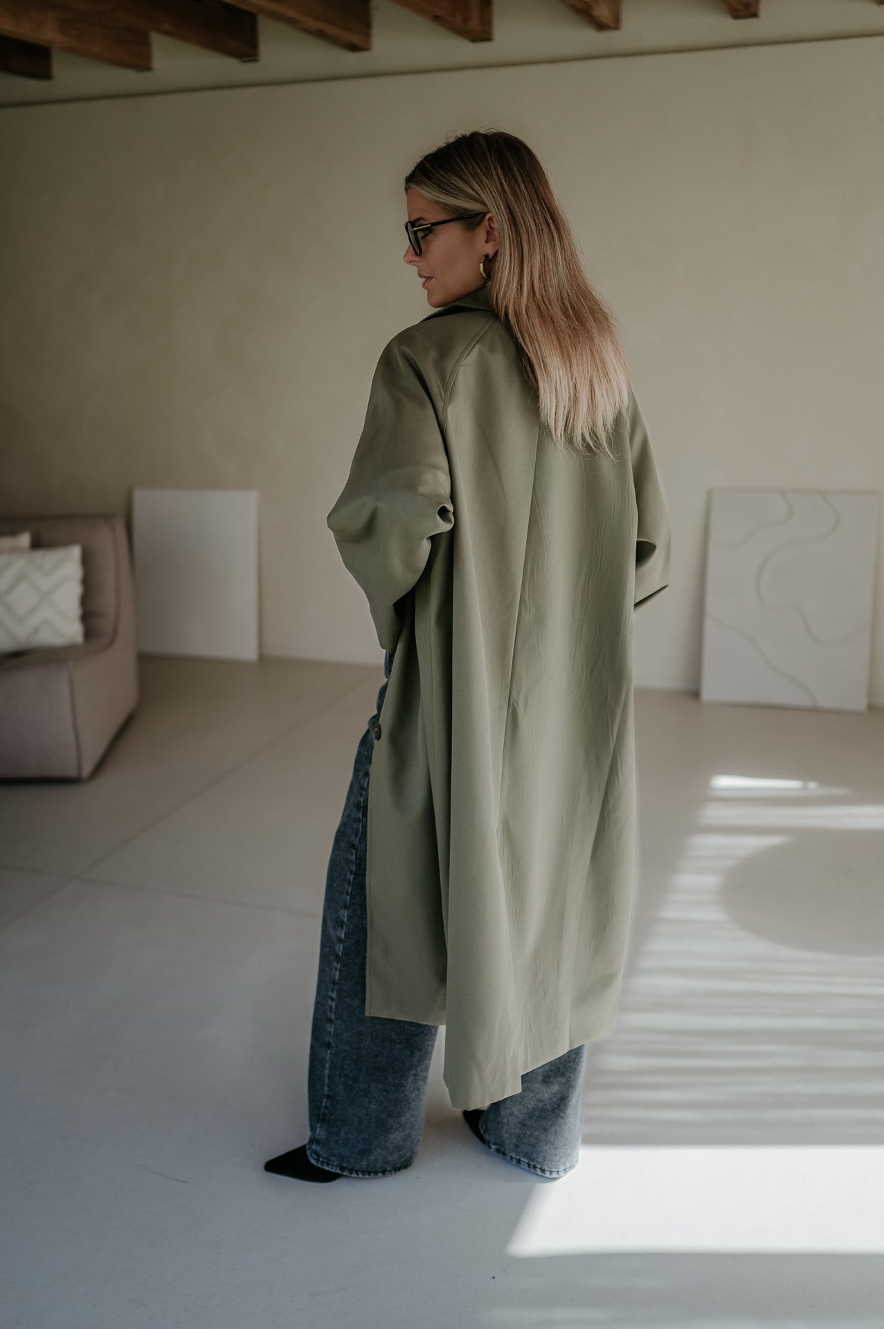 Diluvio coat I Khaki - Wild Souls by JV® - Coats