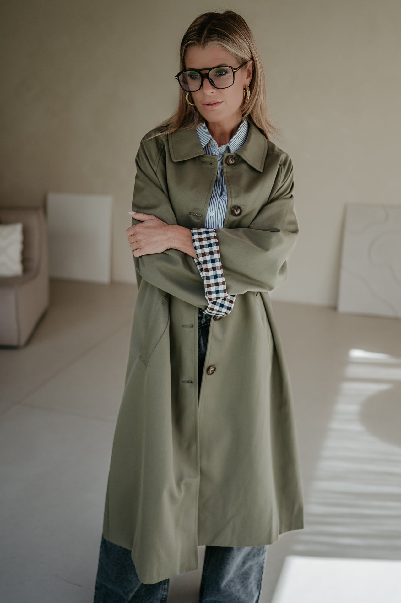 Diluvio coat I Khaki - Wild Souls by JV® - Coats