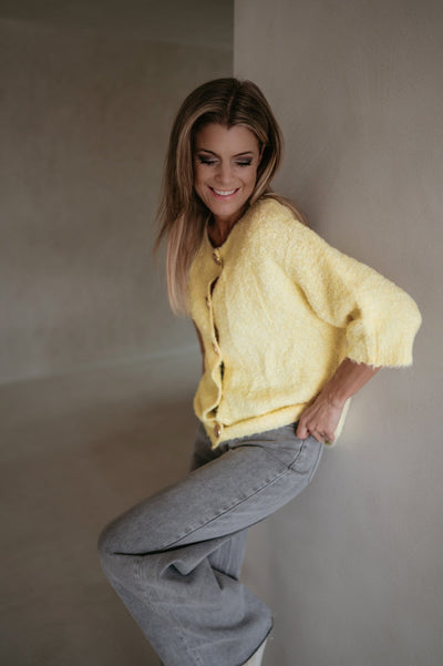 Dimentica cardigan I Yellow - Wild Souls by JV® - Cardigans
