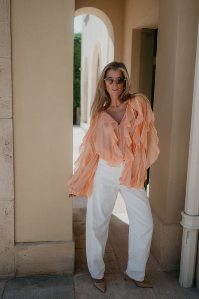 Discesa blouse I Peach - Wild Souls by JV® - Blouses