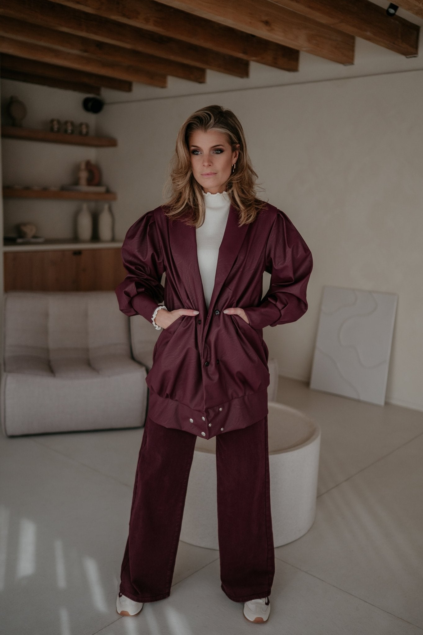 Disgelo jacket I Burgundy - Wild Souls by JV® - Jackets