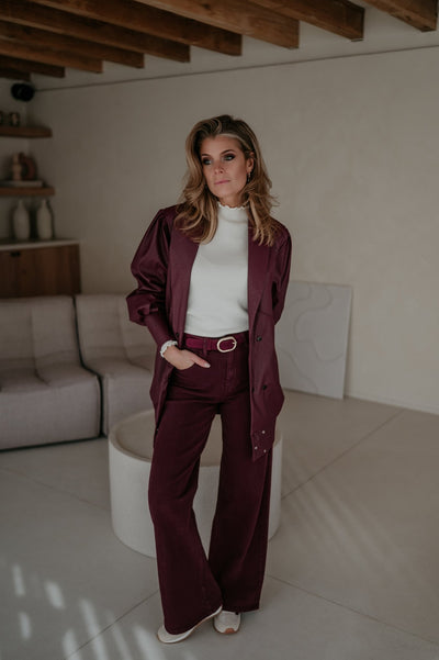 Disgelo jacket I Burgundy - Wild Souls by JV® - Jackets