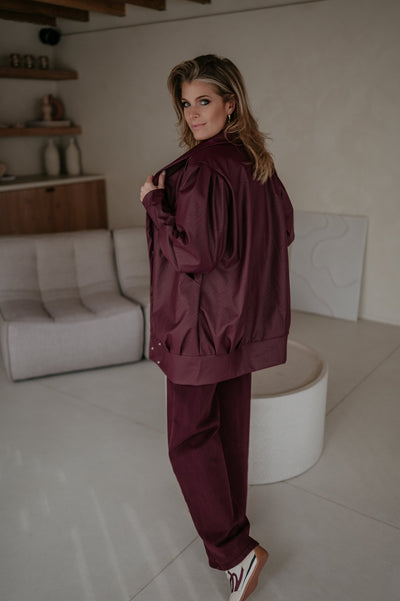 Disgelo jacket I Burgundy - Wild Souls by JV® - Jackets