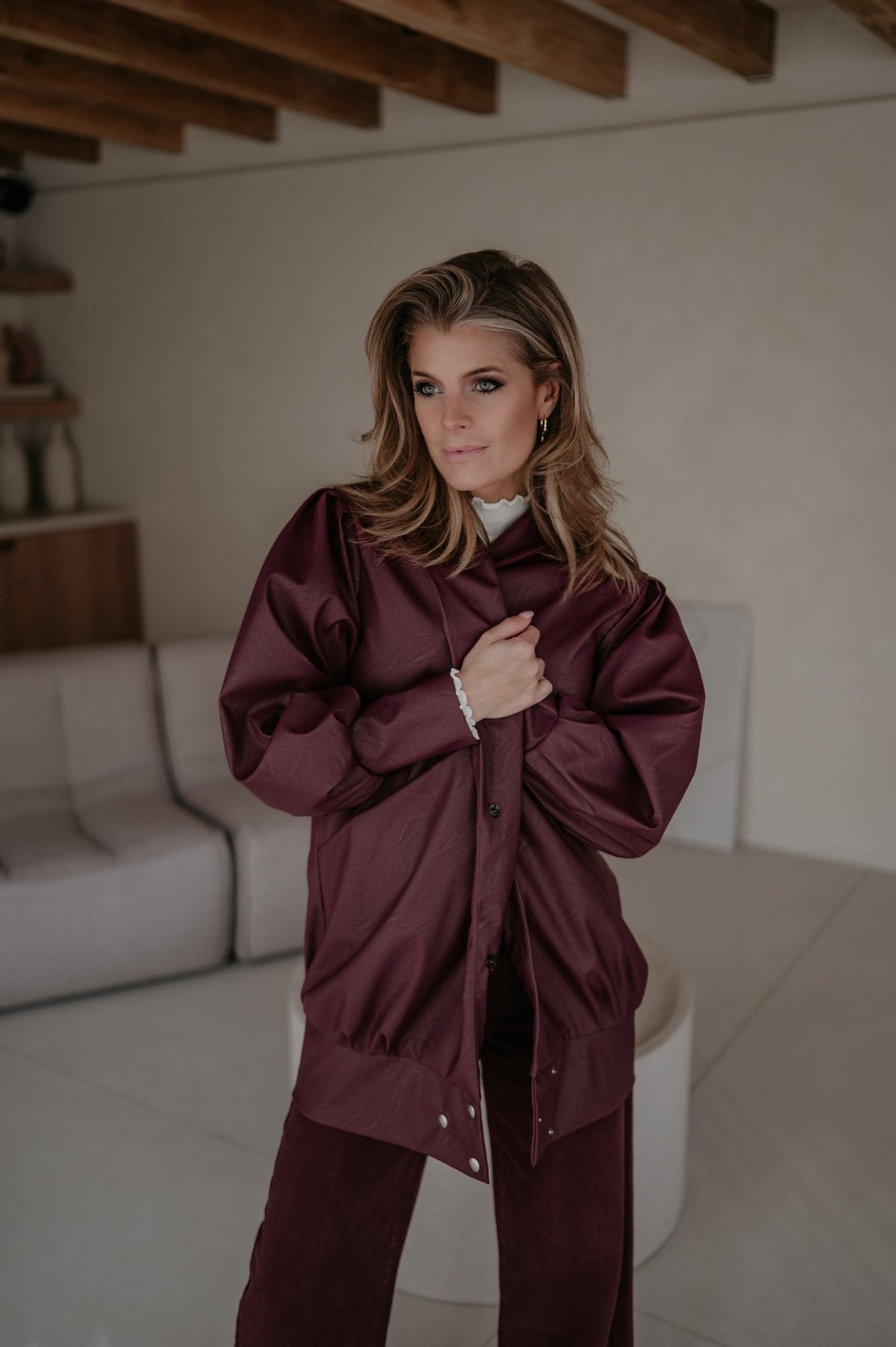 Disgelo jacket I Burgundy - Wild Souls by JV® - Jackets