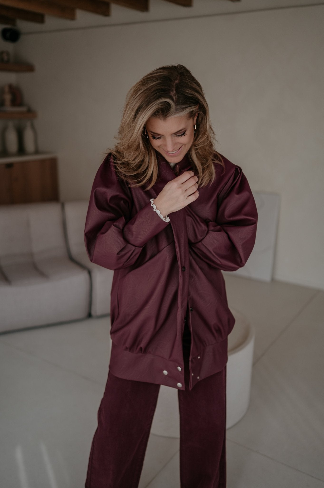 Disgelo jacket I Burgundy - Wild Souls by JV® - Jackets