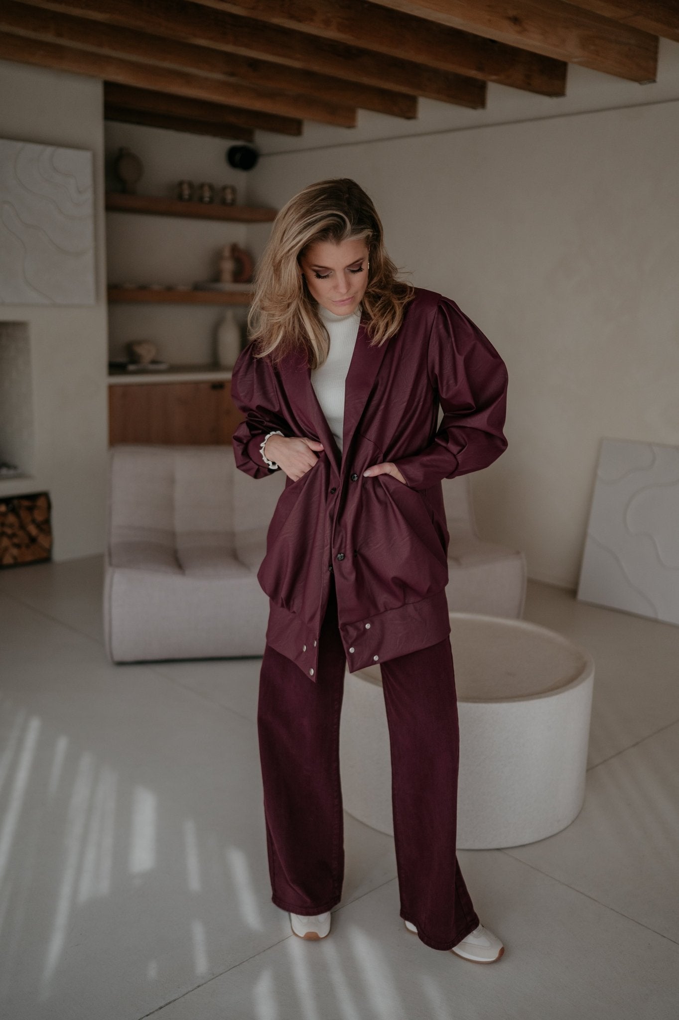 Disgelo jacket I Burgundy - Wild Souls by JV® - Jackets