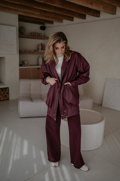 Disgelo jacket I Burgundy - Wild Souls by JV® - Jackets