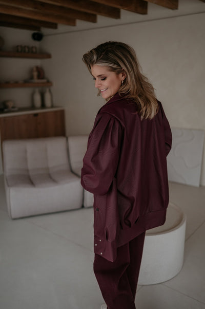 Disgelo jacket I Burgundy - Wild Souls by JV® - Jackets