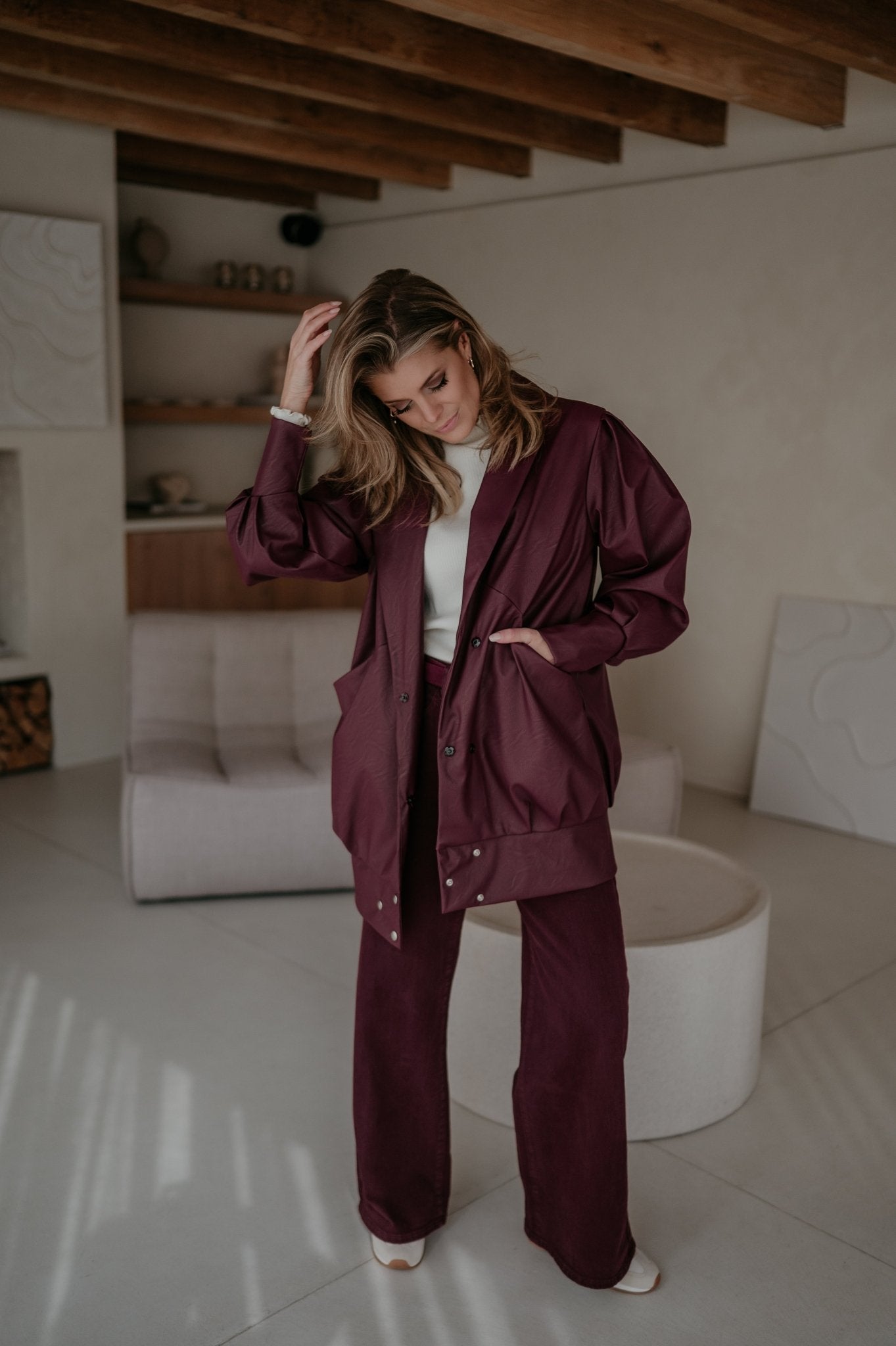 Disgelo jacket I Burgundy - Wild Souls by JV® - Jackets