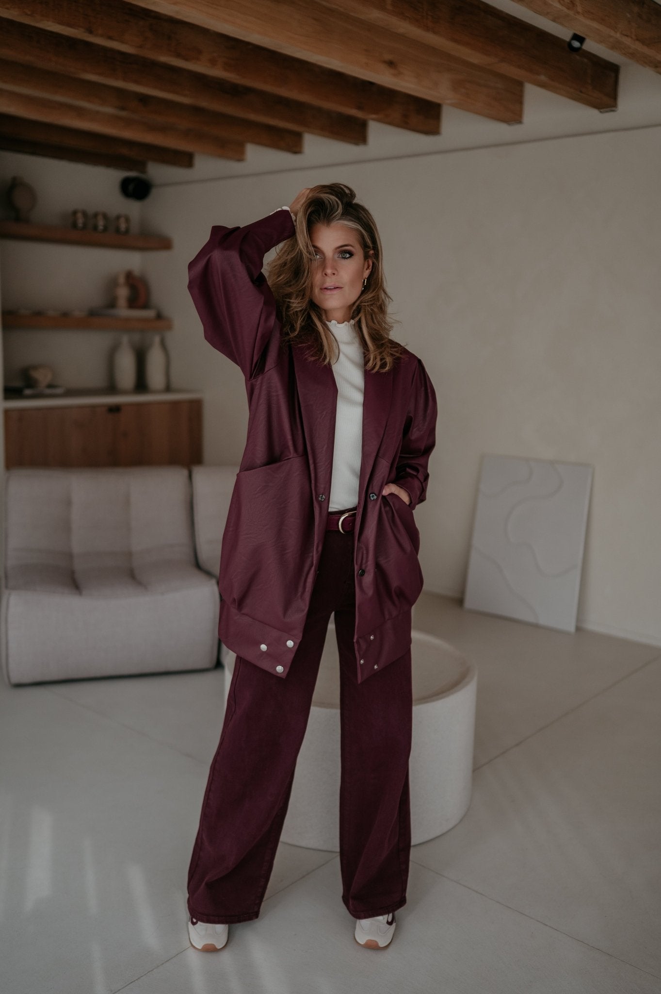 Disgelo jacket I Burgundy - Wild Souls by JV® - Jackets