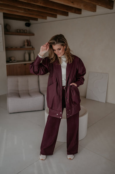 Disgelo jacket I Burgundy - Wild Souls by JV® - Jackets